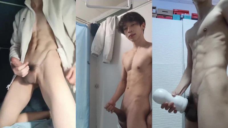 Amateur – 身材健壮的大屌男独角戏合集